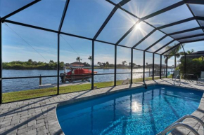 Charlotte County Villa 5872: Canal-Front Private Pool Oasis